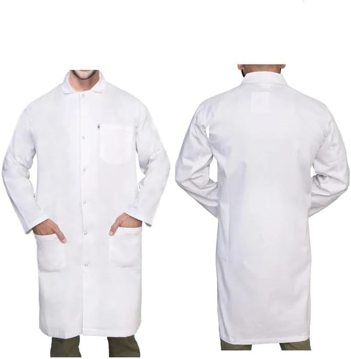 DR Instruments unisex-adult Knee Length Long Lab Coat for Medical Srudents, Doctors and Pharmacy Staff - Image 4